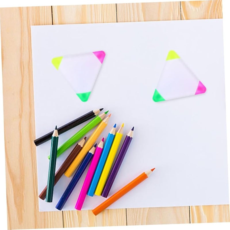 5 Fluorescent Highlighter Pens Assorted Colors For Students And Office Use - Image 4